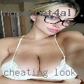 Cheating looking