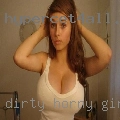 Dirty horny girls